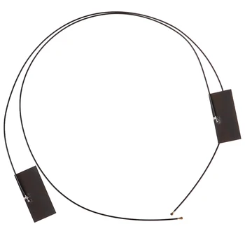 

2 Pcs PCI-E Wireless Wifi Mhf4 Laptop Dual Band M.2 Antenna For Ngff Bluetooth
