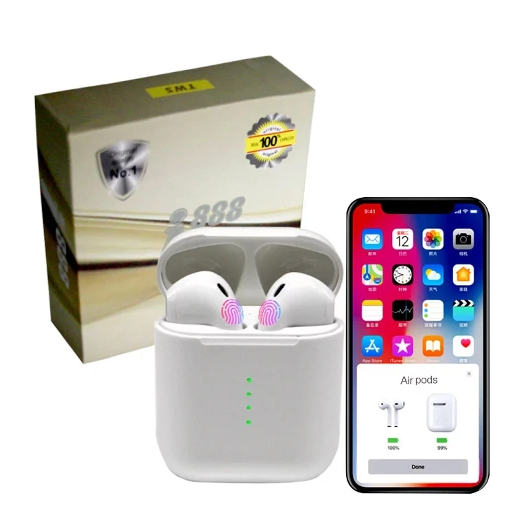 

Original i888 tws Headset In-ear Wireless fone Bluetooth 5.0 Earphone Earbuds Touch Control Sport for iphone audifonos elari