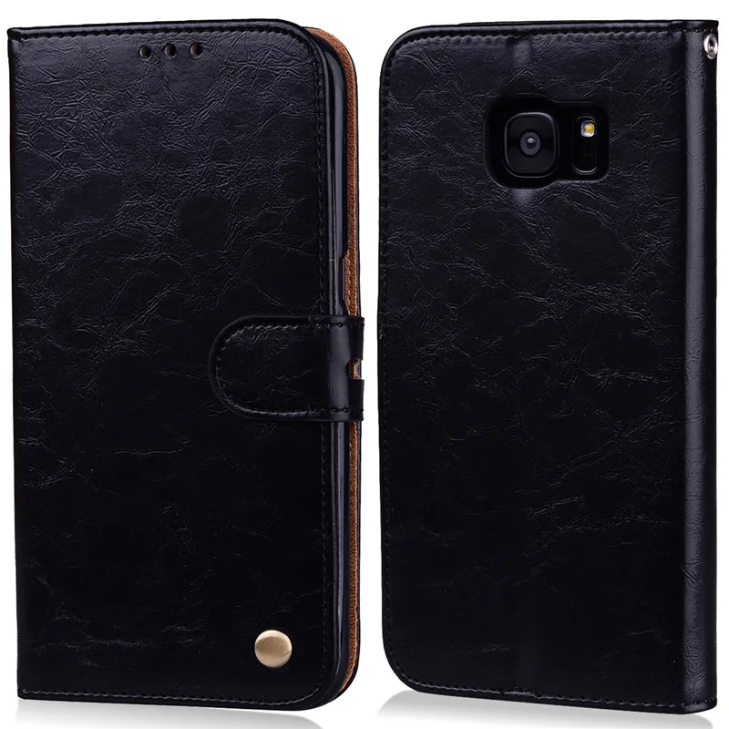 Роскошный кожаный чехол для samsung Galaxy J8 J6 J2 A6 S3 S5 S6 край S7 S4 мини J1 J3 J5 J7 Pro A3 A5 J2 Grand Prime