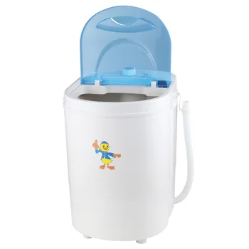 

4.5kg Mini Washing Machine Single Tub Kids Clothes Washer Dryer Small Compact Machine Portable Washer Baby Mini Laundry Machine