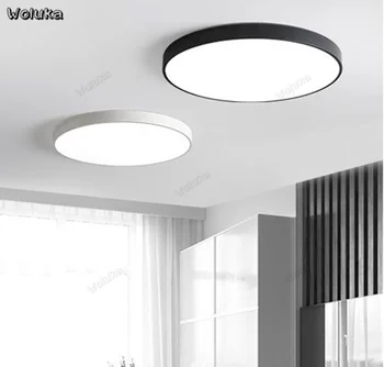 

Nordic style modern minimalist ceiling lamp LED lamp living room dining room bedroom lamp round black white CD50 W07