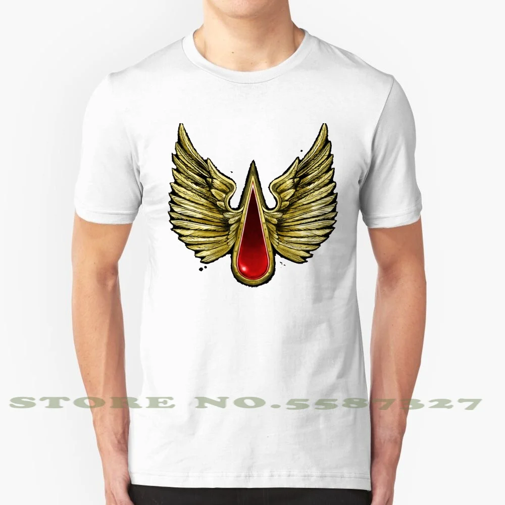 Blood Angels Marker Black White Tshirt Per Uomo Donna Blood Angel Marine Rob Tyranid Baal