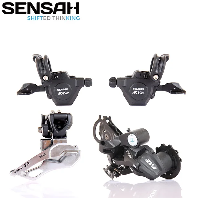 SENSAH RX10 2x10/3x10 10 Speed Bicycle Derailleurs Small Kit MTB