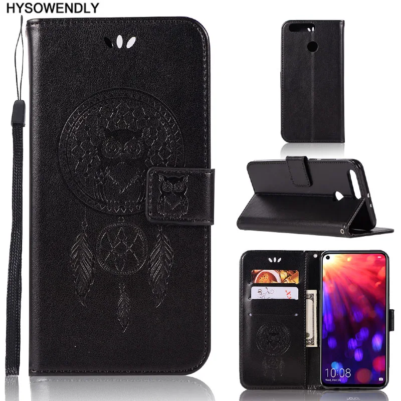 Чехол книжка HYSOWENDLY для Honor 7 8 9 9i 10i 10 20 Pro V10 V20 силиконовый чехол из искусственной