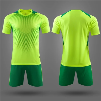 Свободная игровая футболка набор для мужчин Survete для мужчин t футбол комплект для взрослых детей спортивная одежда дышащая тренировка Футбол Спортивная одежда Джерси - Цвет: 8606 green