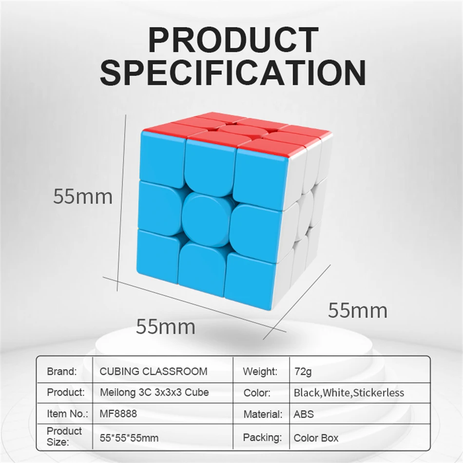 Mini Cube 1 Cm – Le Plus Petit Rubik’s Cube Du Monde – 3x3x3, 1,1 G – Casse-tête Portable, Réflexion, Défi Pour Enfants Et Adultes