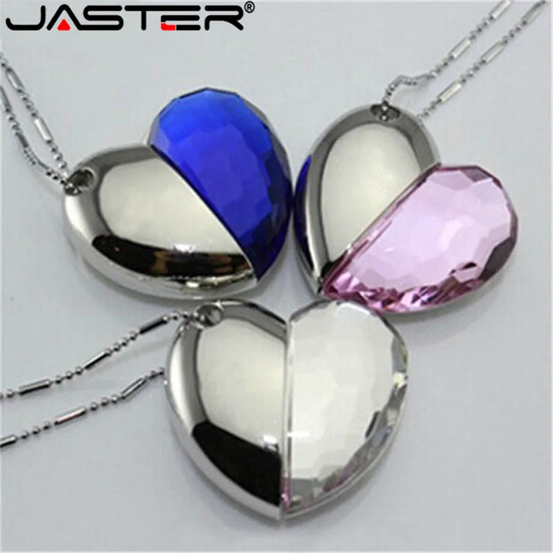 USB флеш накопитель JASTER в виде сердца 4/8/16/32/64 ГБ|u disk|32gb usbheart pendrive |