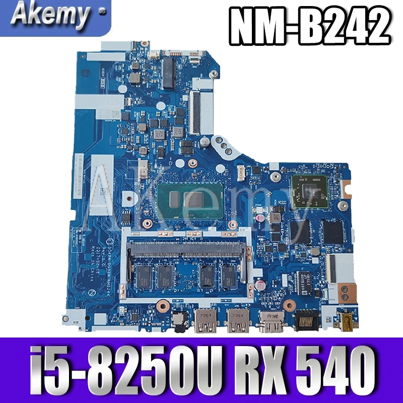 Voor Lenovo Ideapad 320-15IKB Laptop Moederbord Met I5-8250U Rx 540 4 Gb Ram DDR4 5B20Q11147 NM-B242 100% Getest Snelle Schip Voor Lenovo Ideapad 320-15IKB Laptop Moederbord Met I5-8250U Rx 540 4 Gb Ram DDR4 5B20Q11147 NM-B242 100% Getest Snelle Schip
