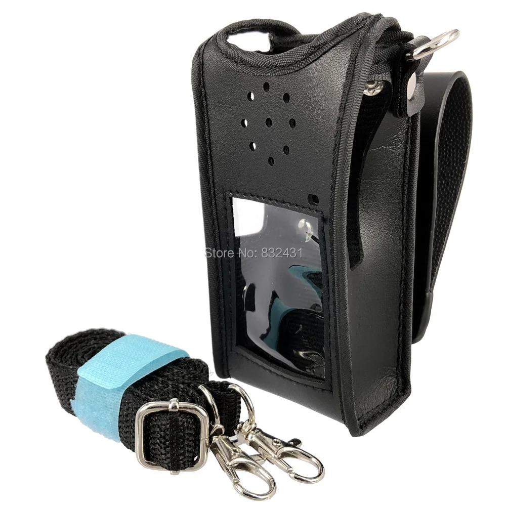Leather Case Cover Bag For Baofeng UV-9R Plus BF-A58 BF-9700 GT-3WP UV-XR UV-5S UV9R Two Way Radio Accessories