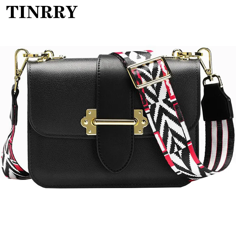 

TINRRY women's shoulder bag new summer wide shoulder strap chain small square bag diagonal cross female models wild small bags