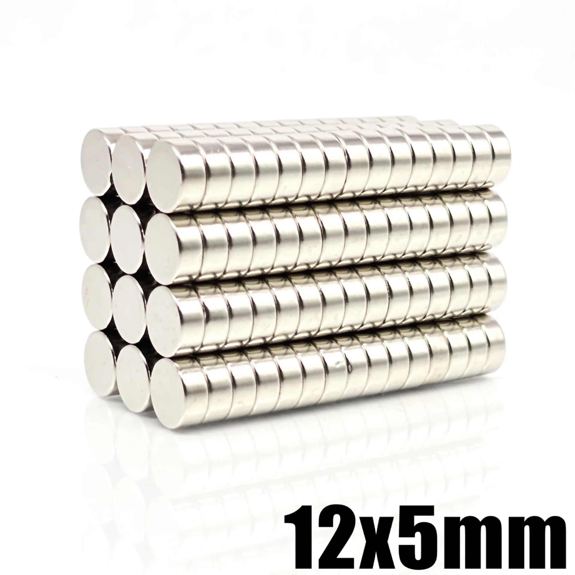 5/10/20/50/100/200 pz 12x5 potente disco magnete rotondo permanente 12x5mm magnete al neodimio forte magnetico 12*5