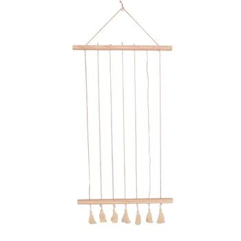 

Decoration Home Hemp Rope with Clips Nordic Style Kids Decoration Photography Props Postcard Display