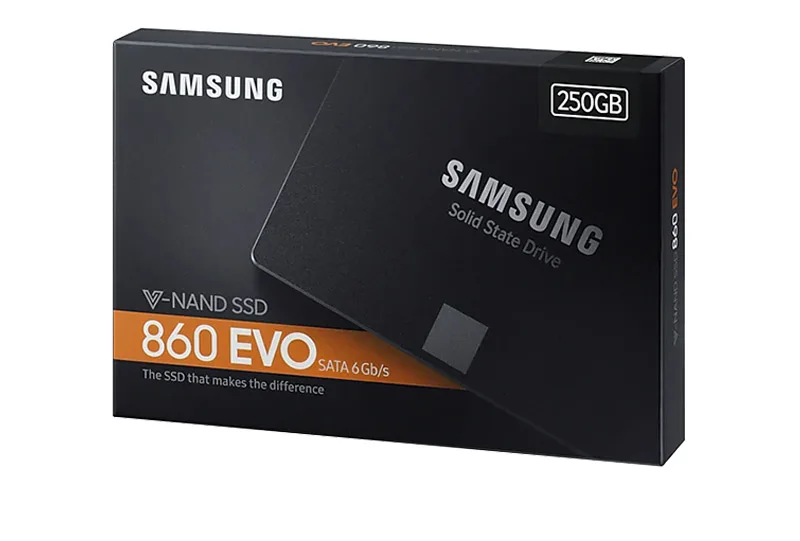 samsung SSD 860 Evo 250 ГБ 500 1 ТБ SATA III 2,5 ''2,5 дюймов Внутренний твердотельный диск для хранения