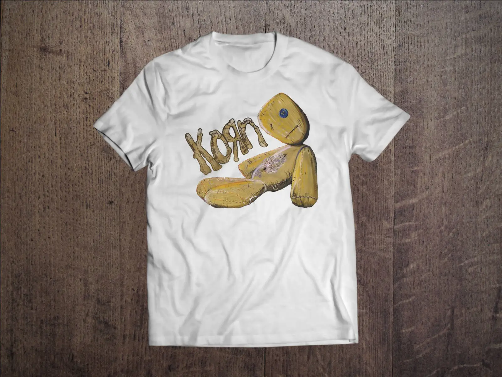 Korn Issues мужская белая футболка металлическая группа Fan Tee рок | Мужская одежда