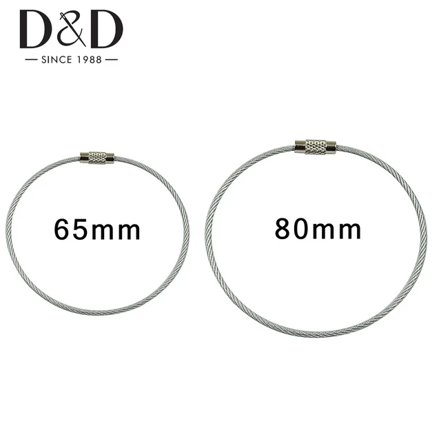 Cross Stitch Metal Ring Portable Thread Card Storage Ring