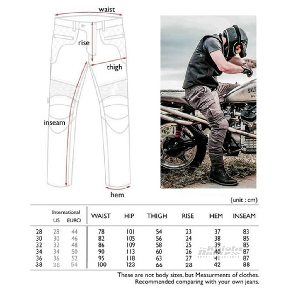 Motorcycle Pants Men Motocross Racing 