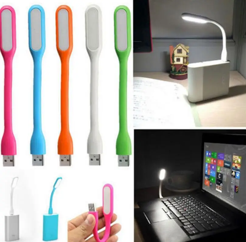 

5 PCS Mini USB LED Light Lamp Car-styling Reading Lamp Computer Keyboard Reading Notebook PC Laptop Car Accessories