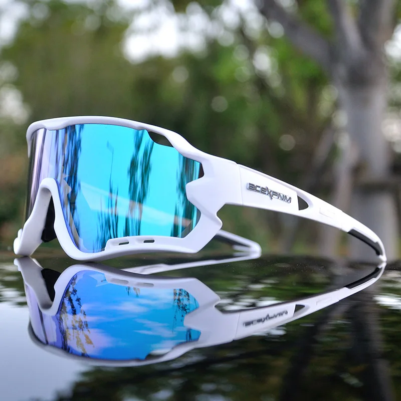 ACEXPNM с зеркальным покрытием, поляризованные велосипедные очки, велосипедные уличные спортивные велосипедные солнцезащитные очки для мужчин и женщин, велосипедные очки
