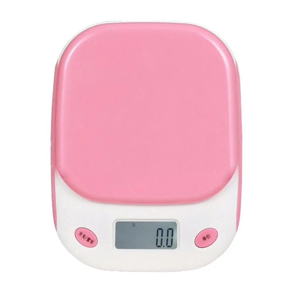

Household Kitchen Scale With Tray Bowl Measuring Scale Electronic Weighing Scale Precision Digital Gram Measuring Scale 5kg/1g