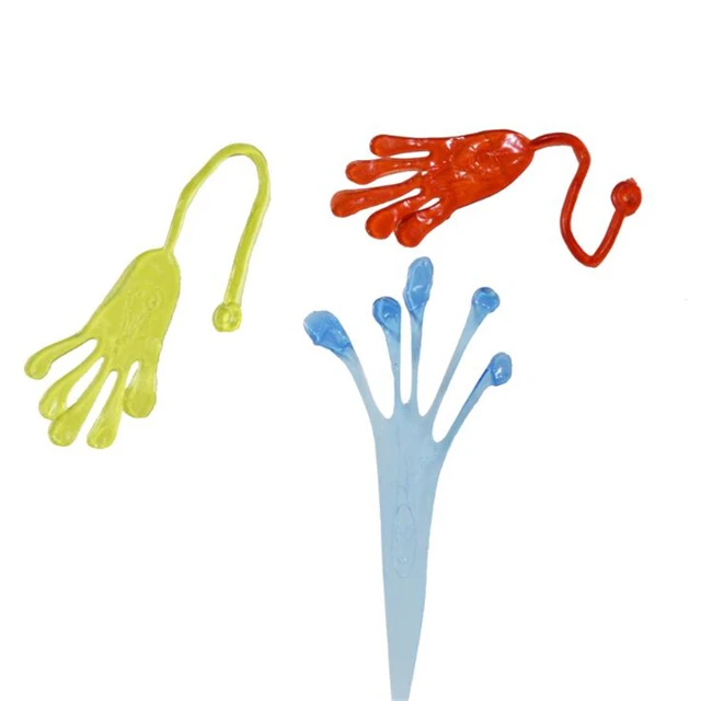 2Pcs Kids Sticky Hands Palm Party Favor Toys Novelties Prizes Birthday Gift toys for children Sticky Toy Antistress Deformed Toy 4