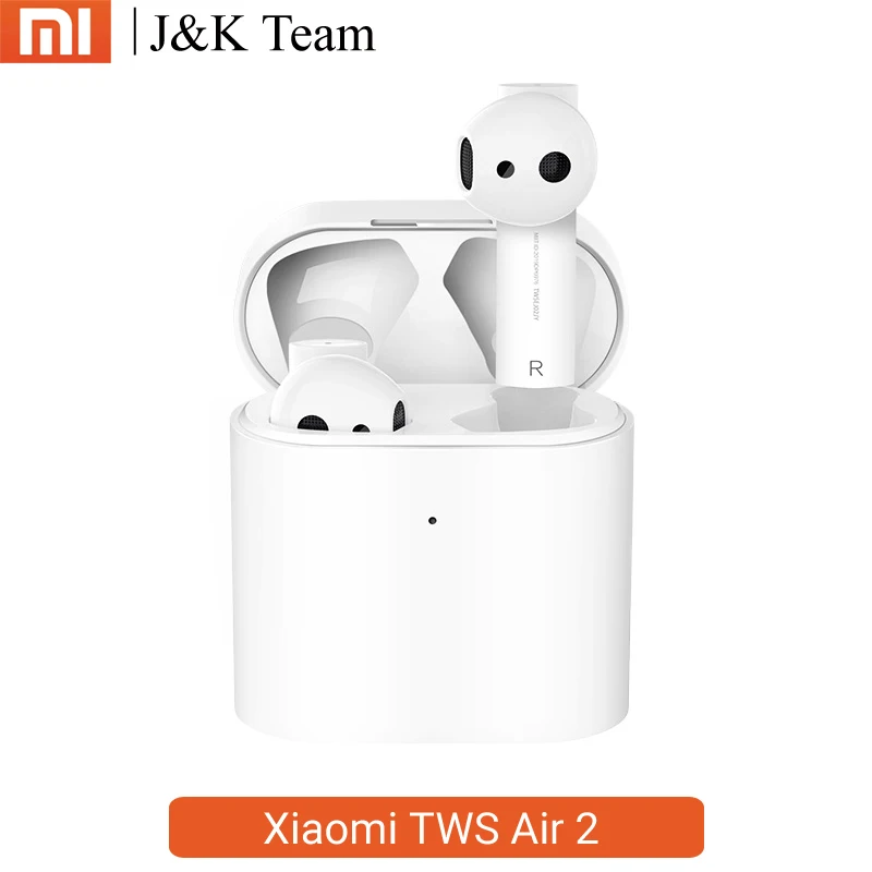 Беспроводные наушники xiaomi Air 2, bluetooth-наушники TWS, гарнитура Bluetooth 5,0, голосовое управление, шумоподавление, управление краном