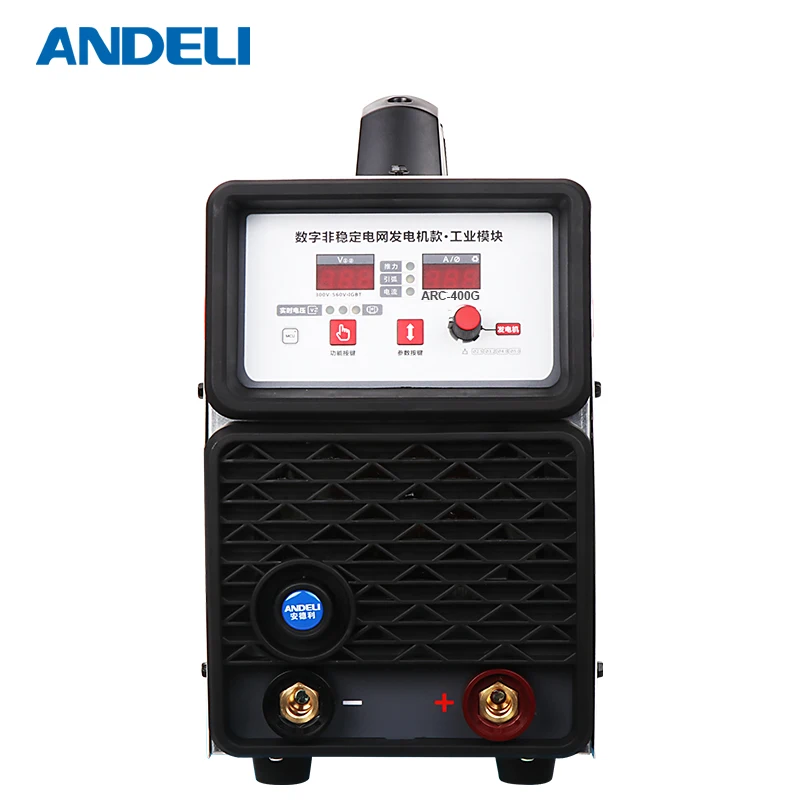 

ANDELI Smart Portable Single Phase MMA 400 Spot Welding Arc Welding Machine Double Voltage Low Voltage Inverter Welder
