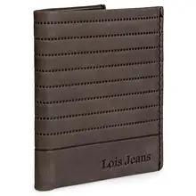 Lois Knight Man бумажник кожаный вертикальный натуральная кожа с RFID защитой 202217