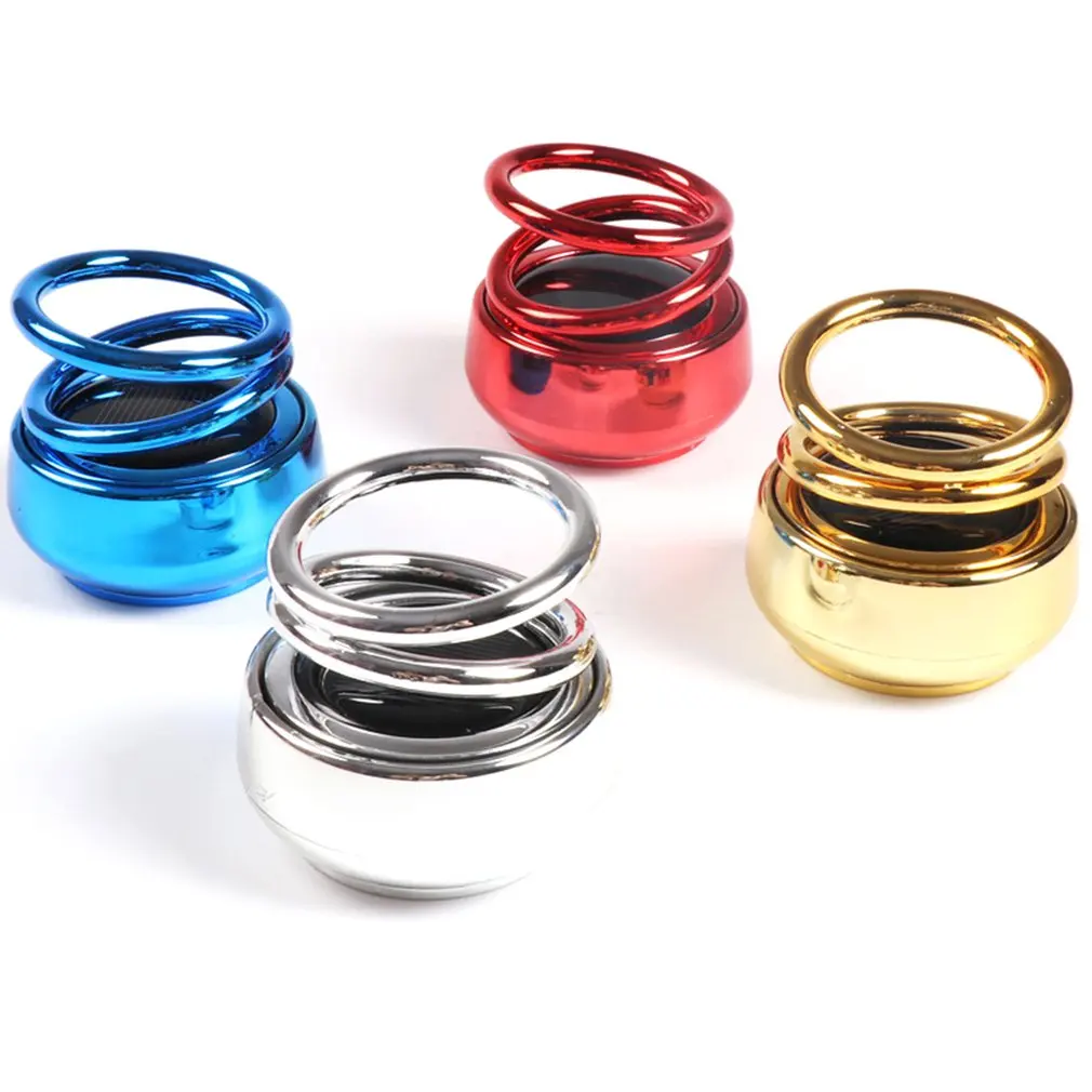 

Odor Rich In Factors Strong In Addition To Odor Plant Solar Suspension Double Ring Rotating Car Perfume Decoration
