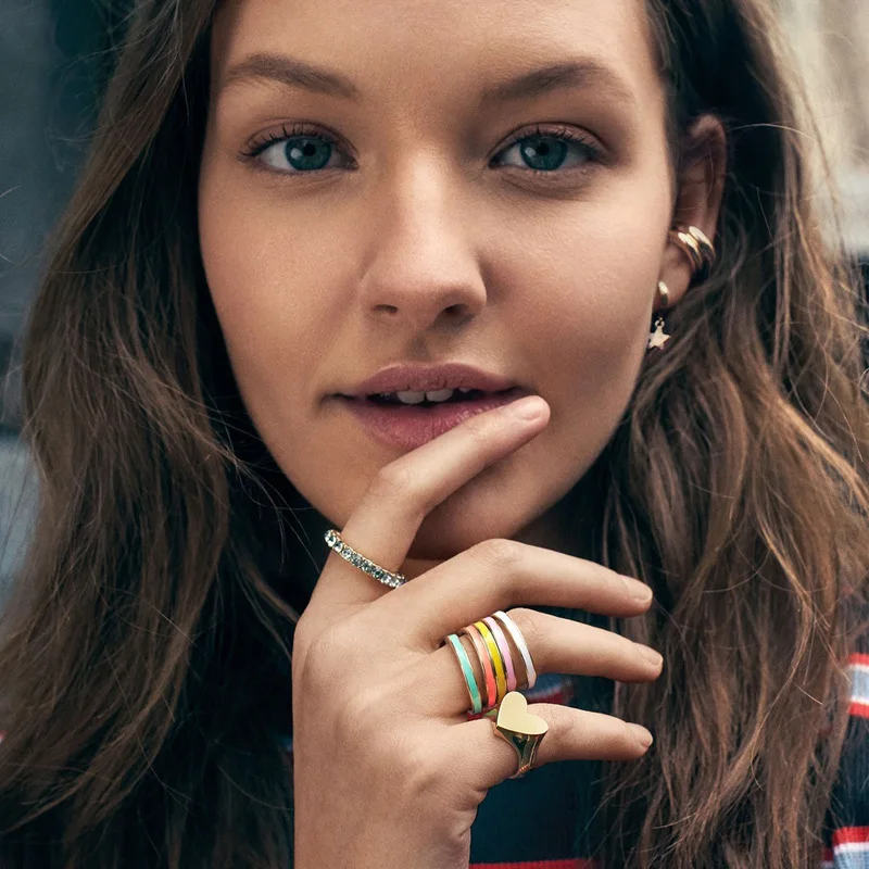 Европейское и американское кольцо из взрывоопасного сплава ручная бижутерия в