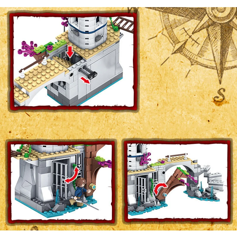 Sub system Legend Series строительные блоки для детей Полезная Мудрая орфографическая вставка Сборная модель игрушки