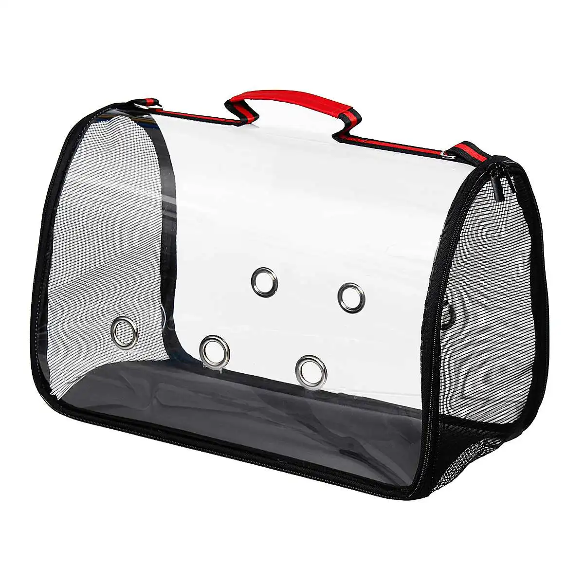 Открытый транспорт попугай клетка птица аксессуары для переноски ПВХ прозрачный дышащий попугай сумочка