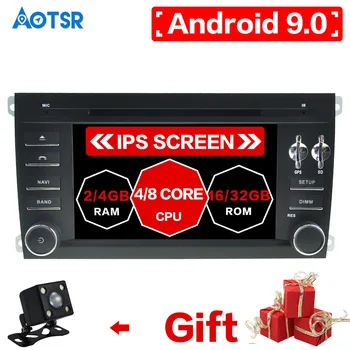 

Android 9.1 Car DVD Player GPS Navigation radio For Porsche Cayenne 2003-2010 car headunit multimedia Radio android media player