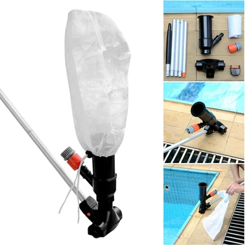 

Jet Swimming Pool Vacuum Cleaner 5 Pole Section Suction Tip Connector Inlet Pool Pond Fountain SPA Detachable Cleaning Tools