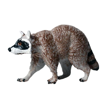 

Solid Simulation Wild Animal Model Toy Raccoon Model