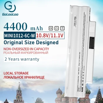 

11.1v 4400mAh 6 cells white 4400mah laptop battery for dell Inspiron Mini 1012 1018 3K4T8 854TJ 8PY7N CMP3D G9PX2 NJ644 T96F2