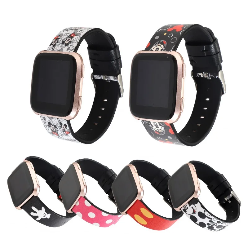 

22mm Genuine Leather Cartoon Watchband for Samsung Galaxy Watch 46mm Gear S3 for Huami Amazfit Pace Strap Wrist Band Bracelet