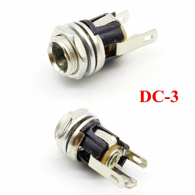 21V 2A 18650 Lithium Battery Charger 18V lithium battery Charger 5.5mm x 2.1mm DC Power Jack Socket Female Panel Mount Connector 3