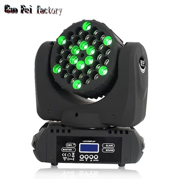 

High-quality LED Beam 36x3w Moving Head Light DMX beam LED RGBW dj spot light With DMX 9/16 Channels Stage DJ Disco Night Lights