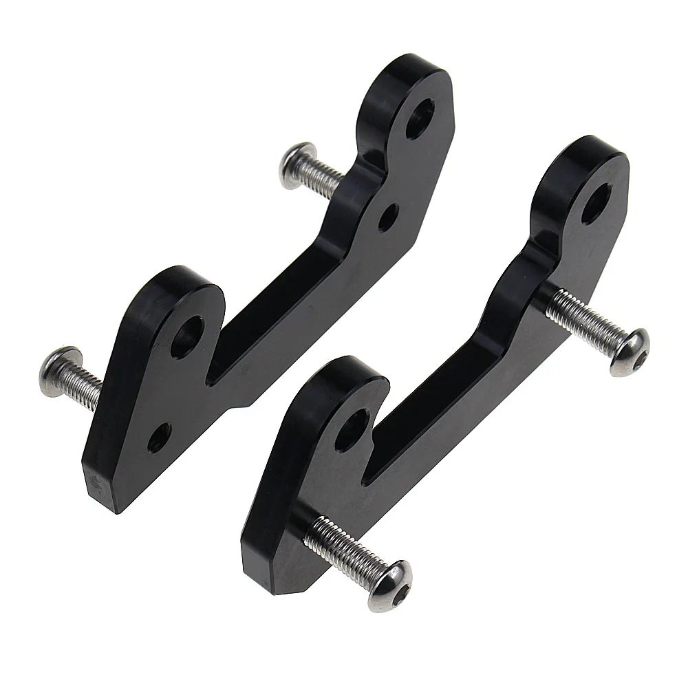 

Left Right Front Footrest Foot Pegs Pedal Mount Transfer Bracket for KAWASAKI NINJA 400 NINJA400 2018-2020