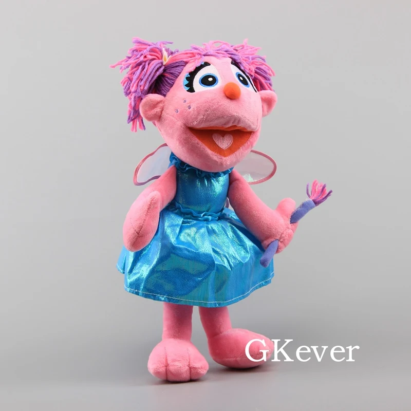 35 см 1" Улица Сезам Abby Cadabby Сказочный Ангел Мягкие плюшевые игрушки кукла Peluche для маленьких детей Рождественский подарок на день рождения