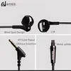 YINCROW RW100 HiFi Bass Earphone Half in-ear Earphones Wired 3.5MM headset  RW919 RW777 X6 P1 DT6 PT15 PT25 MS16 DT8 ZST T2 ► Photo 3/6