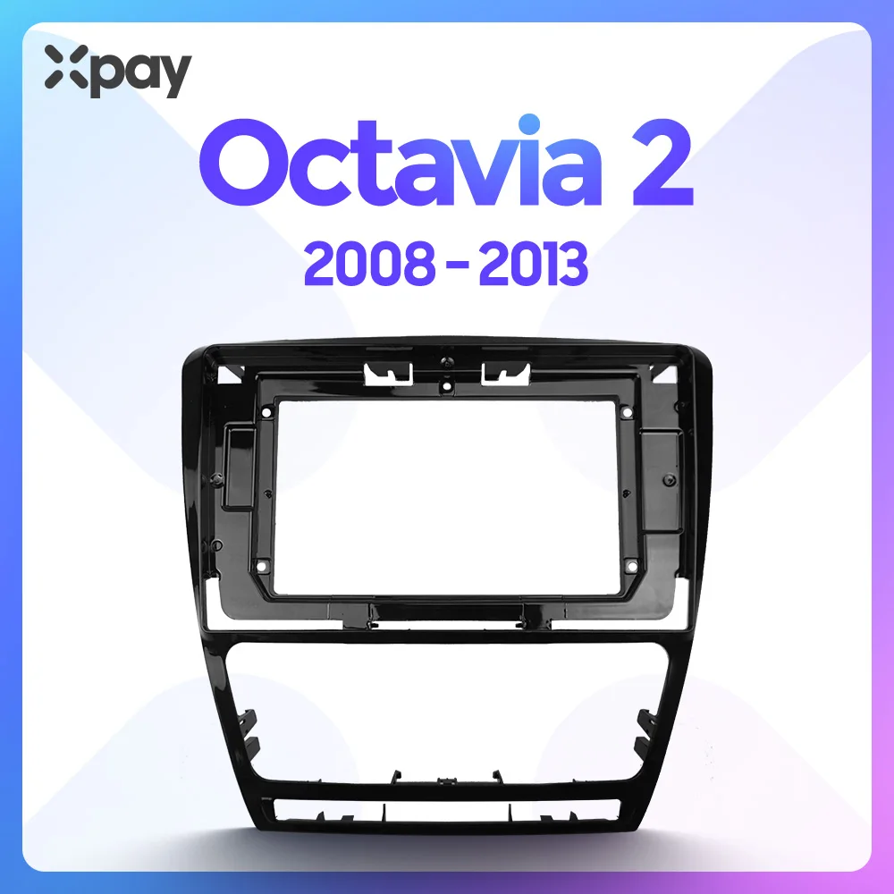 XPAY 10 1 дюймов 2din автомобильный радиоприемник для SKODA OCTAVIA 2 2008 2009 2010 2011 2012 2013 стерео