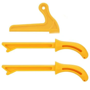

3pcs/Set T1 T2 Yellow Router Table Saw Blade Push Stick Rod Set Safety Replacement Jointer Accessories Hand Tools