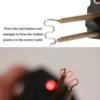 70W Hot Stapler Plastic welding machine plastic bumper soldering iron garage tools Car bumper Repair kits PVC welder gun 4