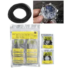 500 шт./пакет уплотнительное кольцо резиновое уплотнение часы Задняя крышка уплотнительные прокладки инструмент для ремонта часов высококачественный инструмент для часов комплект для часовщика b