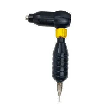 

Aluminum Alloy Lightweight Tattoo Motor Stylish L-shape Low Noise Rotary Tattoo Machine Permanent Makeup Machine for Body