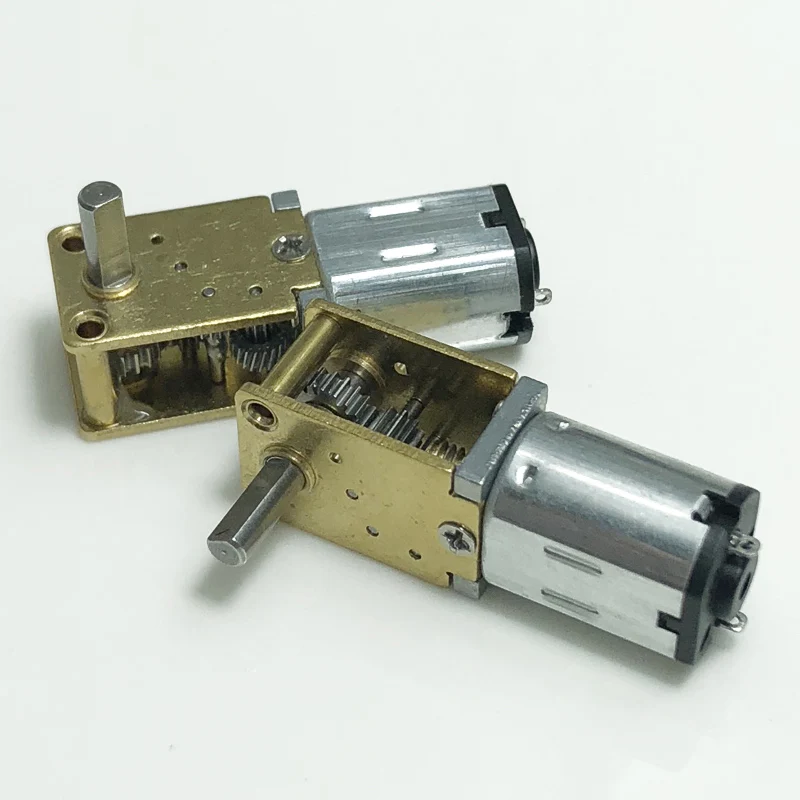 DC3V/6V/12V Mini 12mm N20 Gear Motor Metal Gearbox Slow Speed Large Torque Gearwheel DIY Robot Car Eleltric Lock