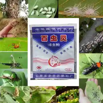

10g/Pack Insecticide Flower Plant General 100 Insect Ling Household Low Toxicity Insecticide Flowers Aphid Starscream Insectic