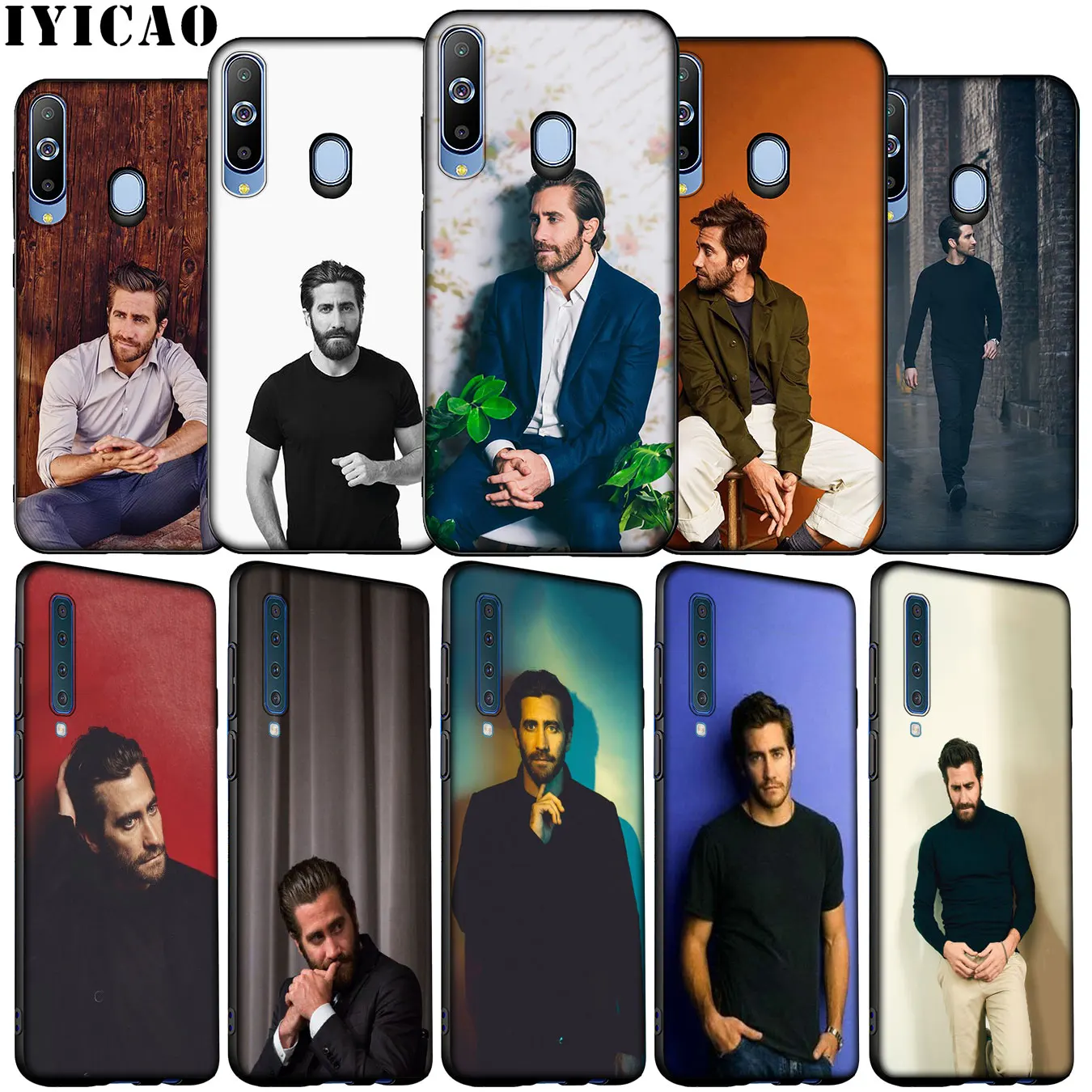 

IYICAO Jake Gyllenhaal Soft Silicone Case for Samsung Galaxy A70 A50 A60 A40 A30 A20 A10 M10 M20 M30 M40 Black TPU Phone Cover