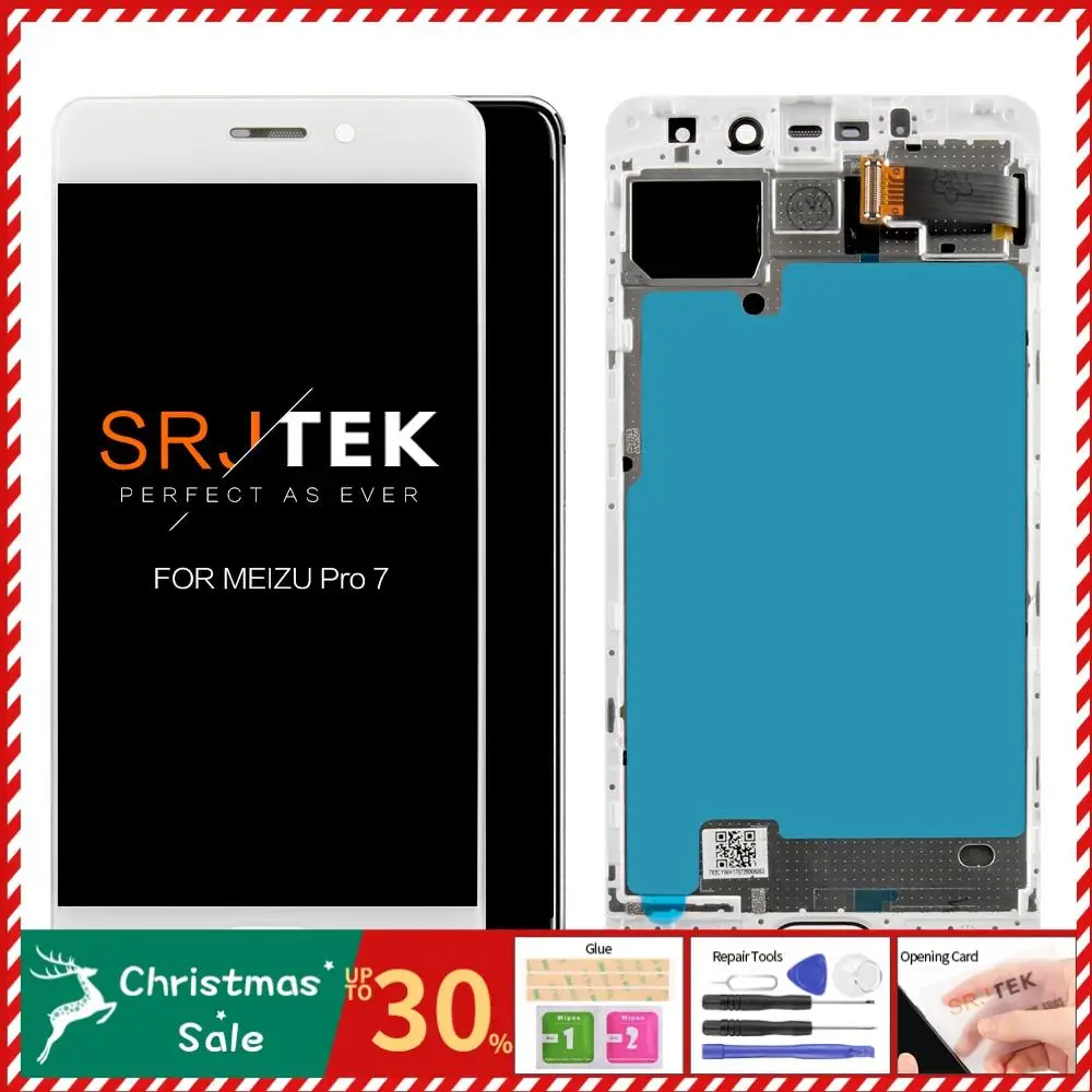 5,2 ''Супер AMOLED дисплей для MEIZU Pro 7 lcd сенсорный экран Pro7 Pro 7 lcd M792M M792H дигитайзер Запасные части